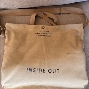 Canvas Shoulder Bag